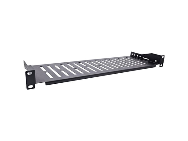 InLine 19114A, Hylle, Sort, SPCC, 10 kg, 1U, -40 - 85 °C