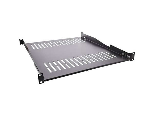 InLine 19114G, Hylle, Svart, SPCC, 50 kg, 1U, -40 - 85 °C