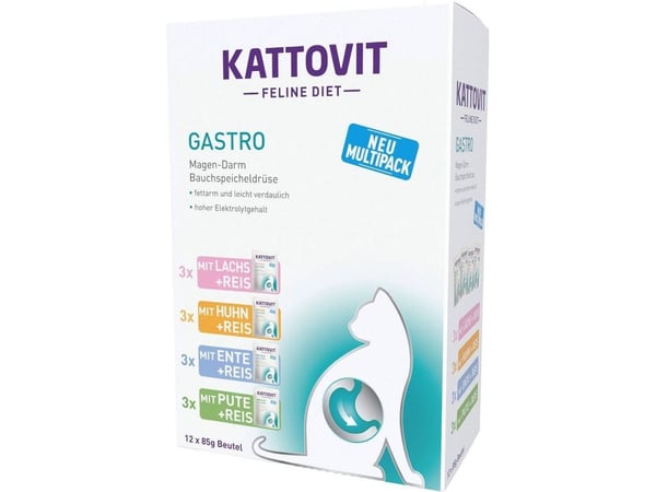 Kattovit GASTRO mag-tarm set (12x85g)
