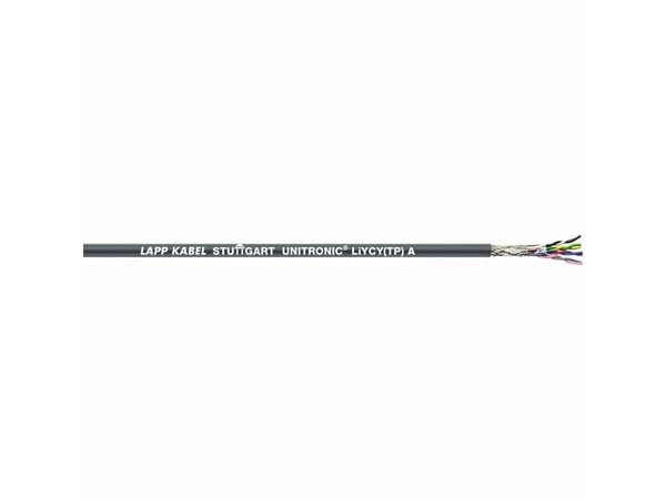 Lapp 0066205, Lågspänningskabel, Grå, Polyvinylklorid (PVC), 0.14 mm ², -40 - 80 ° C, EAC,UKCA,UL,CE