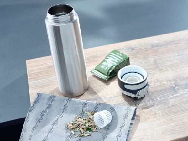 Leifheit 03272, Sølv, Rustfritt stål, Rustfritt stål, Polypropylen (PP), Kaffe, Juice/ Saft, Te, 6 timer