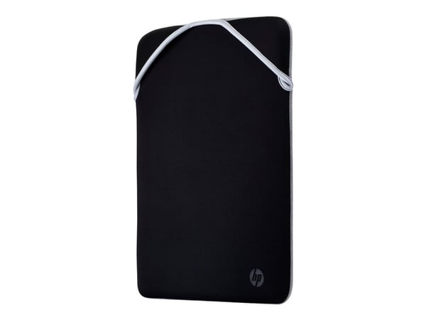 HP Reversible Protective - Notebookhylster - 14.1" - svart, sølv - for Chromebook 14; ENVY Laptop 14; Laptop 14; Pavilion Laptop 14; Pavilion x360 ...