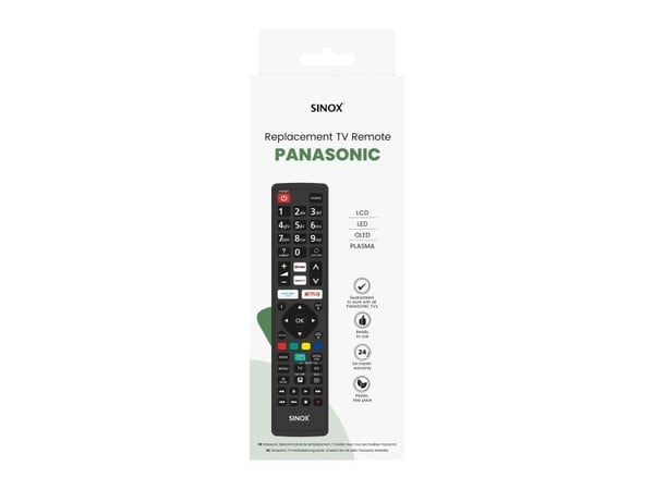 Sinox-kaukosäädin Panasonicille