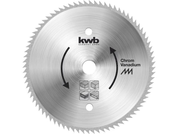 kwb 585911, Kromvanadiumstål, Kryssfiner, Mykt tre, Panel, 18 cm, 3 cm, 1,4 mm, 1,4 mm