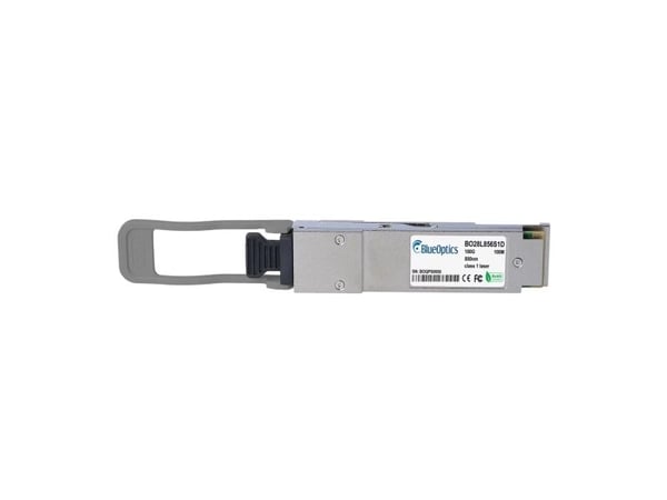 Dell EMC Q28-100G-BIDI-kompatibel BlueOptics QSFP28 transceiver for multimodus 100 gigabit høyhastighets dataoverføringer i fiberoptiske nettverk. ...