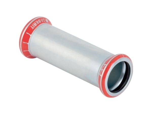 Geberit 22104, Slangekontakt, Karbon, Stål