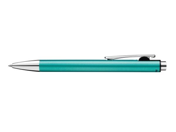 Pelikan Snap Metallic K10, Klämma, Fastklämbar, indragbar kulspetspenna, Påfyllnadsbar, Blå, 1 styck