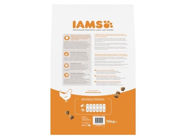 Iams CAT Vitality Adult Chicken10 kg