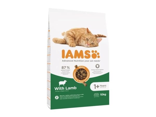 Iams CAT Vitality Adult Lamb 10 kg
