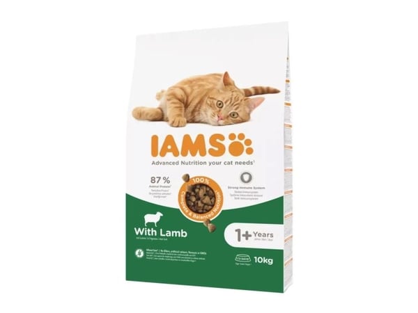 Iams CAT Vitality Adult Lamb 10 kg