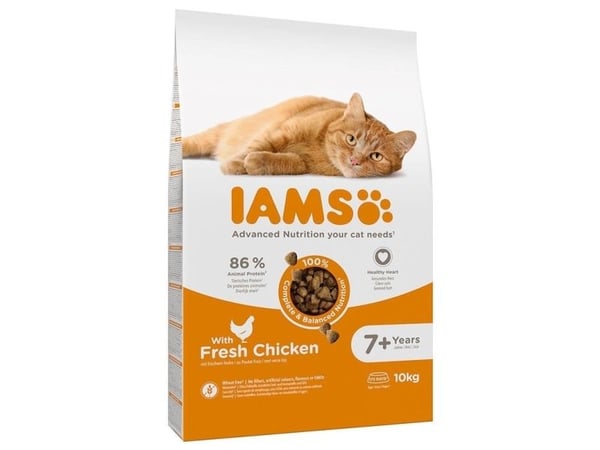 Iams CAT Vitality Senior Chicken 10 kg