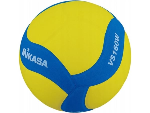 Mikasa VS160W gul og blå volleyball str. 4
