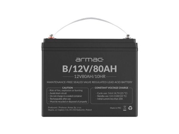 Armac - UPS-akku - 1 x akku - Lyijyakku - 80 Ah