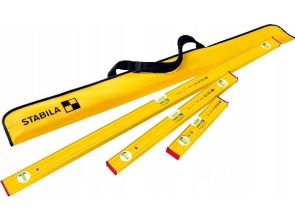 Stabila 80AS 30 cm + 80AS-2 60 + 80AS-2 120 cm i et deksel