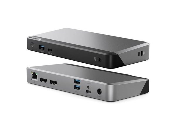 ALOGIC MX2 - Telakointiasema - USB-C - 2 x DP - 1GbE - 135 wattia