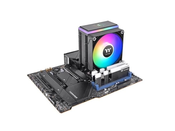 Thermaltake ASTRIA 400 - Prosessorkjøler - (for: LGA2066, LGA2011, LGA1851, LGA1700, LGA1200, LGA1156, LGA1155, LGA1151, LGA1150, AM5, AM4) - kobbe...