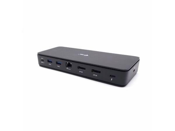i-Tec - Dokkingstasjon - USB-C / USB4 / Thunderbolt 3 / Thunderbolt 4 - Thunderbolt 4, 2 x DP - 1GbE, 2.5GbE - 140 watt - Europa
