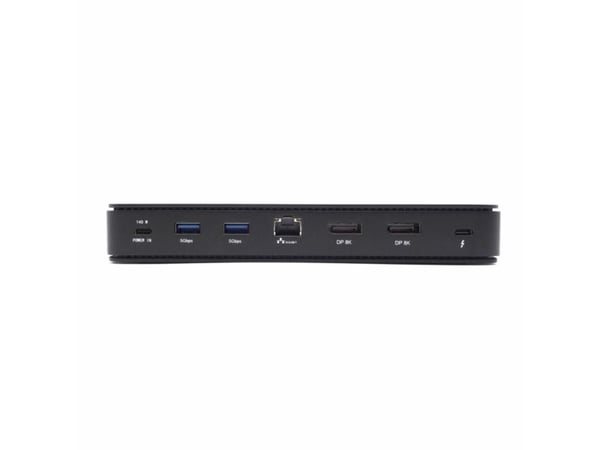 i-Tec - Dokkingstasjon - USB-C / USB4 / Thunderbolt 3 / Thunderbolt 4 - Thunderbolt 4, 2 x DP - 1GbE, 2.5GbE - 140 watt - Europa