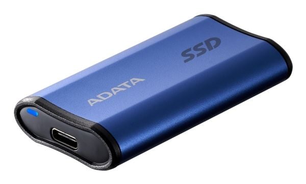 ADATA SE880 - SSD - 4 TB - ekstern (bærbar) - USB 3.2 Gen 2x2 (USB-C kontakt) - blå