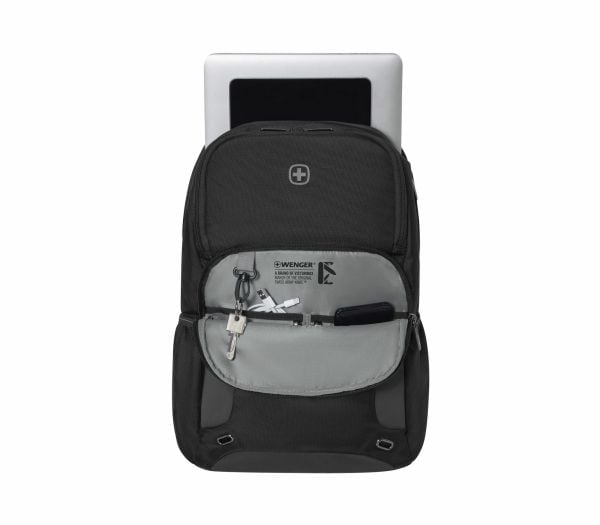 Wenger XE Tryal, 15,6" laptop-ryggsekk med nettbrettrom, svart