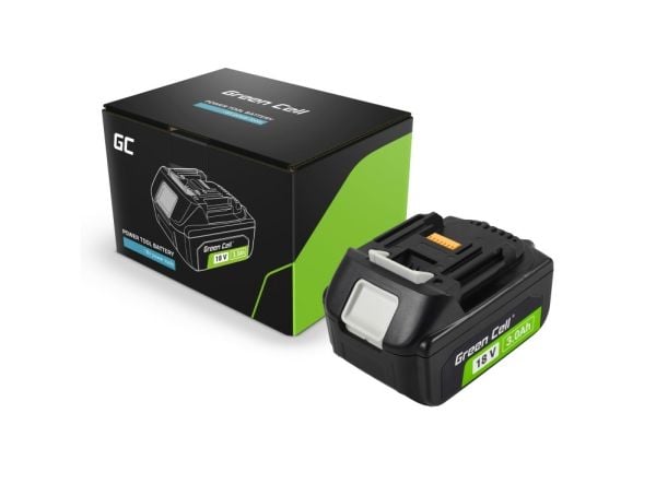 Green Cell PTMA18V3, Batteri, Lithium-Ion (Li-Ion), 3 Ah, 18 V, Makita, Drill, Multi-verktøy, Elektrisk skrutrekker, Rotasjons hammer, Sandpapir ho...