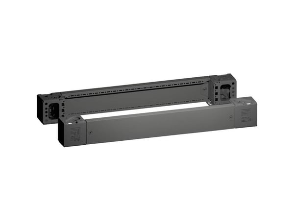 Rittal VX 8660.003, Hjørnestykke, Sort, Stål, 100 mm, 5,2 kg, 2 stykker
