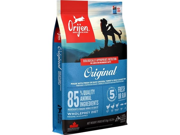 Orijen Original 6 kg vuxen kyckling, fisk, kalkon