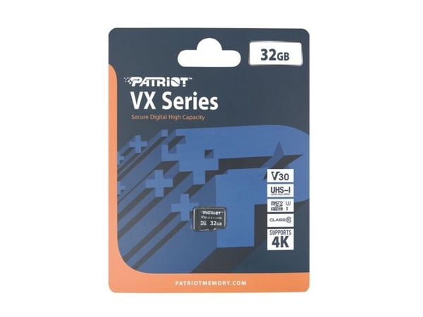 Patriot VX Series - Flashminnekort - 32 GB - UHS-I U3 / Class10 - microSDXC UHS-I U3