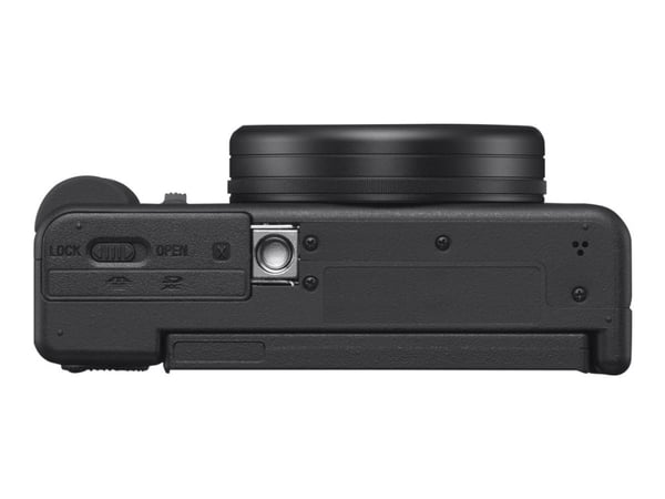 Sony ZV-1 - Digitalkamera - kompakt - 20.1 MP - 4 K / 30 fps - 2.7x optisk zoom - ZEISS - Wireless LAN - svart