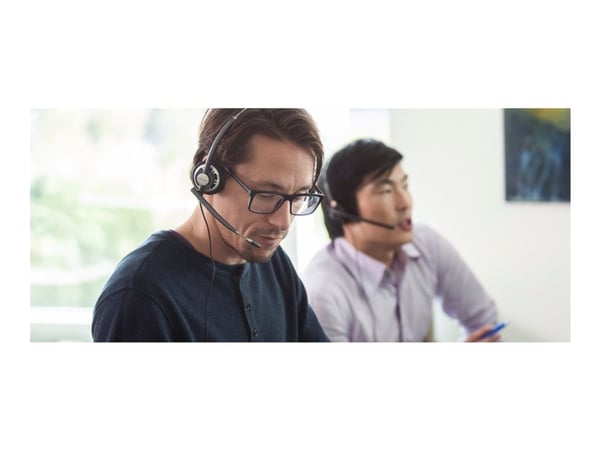 HP 8R707AA, Wired, Office/Call center, Headset, Black