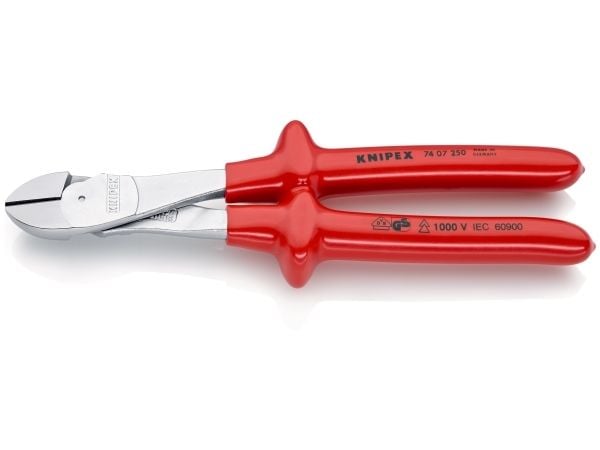Knipex 74 07 250, Diagonalavbitare, Stål, Röd, 250 mm, 510 g