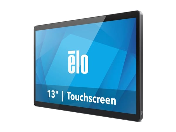 Elo 1304LS - LCD-skärm - 13.3" - pekskärm - 1920 x 1080 Full HD (1080p) @ 60 Hz - 300 cd/m² - 600:1 - 30 ms - USB-C - högtalare - mörkgrå