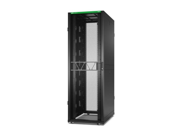 APC NetShelter SX Gen 2 - Rack skap - 2258 H x 750W x 1200D mm, med sider - står på gulv - svart - 48U - 19" - TAA-samsvar - for P/N: SMT1000RM1U, ...