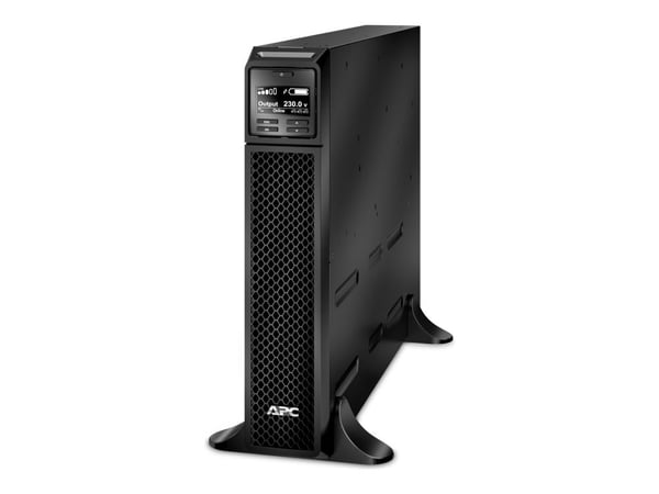 APC Smart-UPS SRT 3000VA - UPS - AC 208/240 V - 2700 watt - 3000 VA - enkeltfase - USB - utgangskontakter: 10 - 2.4 m kabel - svart - APC Take-Back...