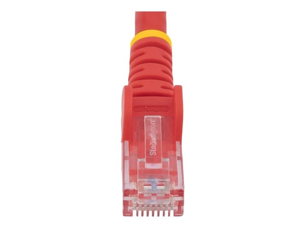 Startech 50cm CAT6 Ethernet Cable, 10 Gigabit Snagless RJ45 650MHz 100W PoE Patch Cord, CAT 6 10GbE UTP Network Cable w/Strain Relief, Red, Wiring ...