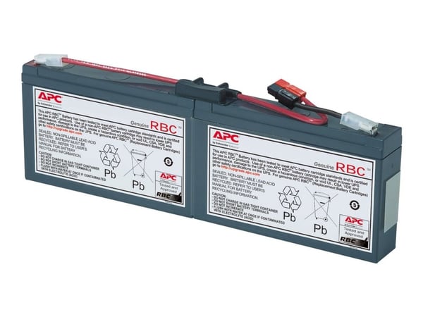 APC Replacement Battery Cartridge #18 - UPS-batteri - 1 x batteri - blysyre - svart - for P/N: AP1250RM, PS450, SC1500, SC250RM1U, SC250RMI1U, SC45...