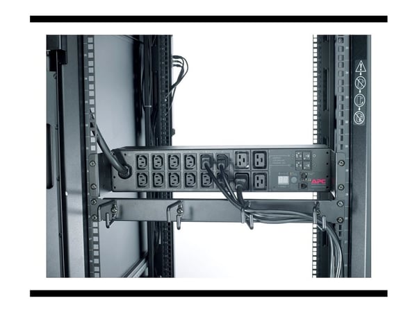 APC Metered Rack PDU AP7822B - Kraftdistributionsenhet (kan monteras i rack) - AC 200/208/230 V - ingång: IEC 60309 32A - utgångskontakter: 16 (pow...