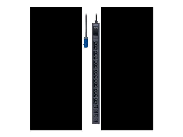APC Easy Basic Rack PDU EPDU1116B - Strømfordelerenhet (kan monteres i rack) - AC 200/208/230 V - 3680 VA - inngang: IEC 60309 2P+E - utgangskontak...