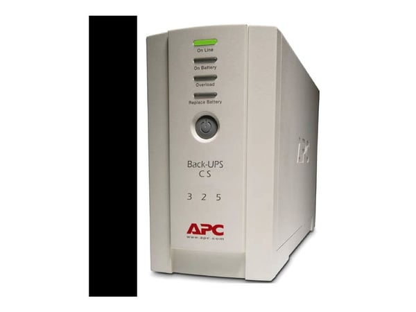 APC Back-UPS CS 325 - UPS - AC 230 V - 210 watt - 350 VA - utgangskontakter: 4 - beige