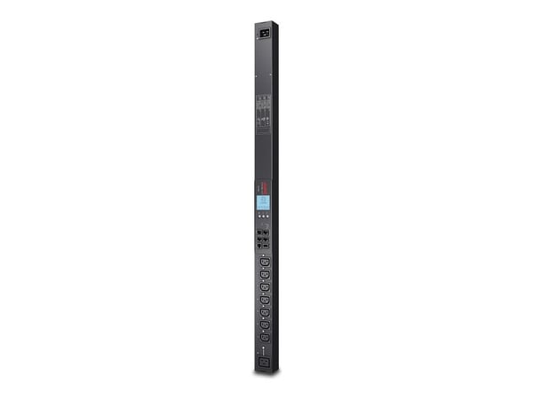 APC Switched Rack PDU 2G Zero U - Strømfordelingslist (kan monteres i rack) - AC 200/208/230 V - RS-232 - inngang: IEC 60320 C20 - utgangskontakter...