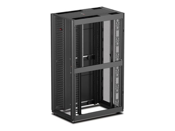 APC NetShelter SX Networking Enclosure with Sides - Rack - svart - 42U - TAA-kompatibel - för P/N: SC500RM1U, SMT1000RM1U, SMT750RM1U, SMT750RM2UCN...
