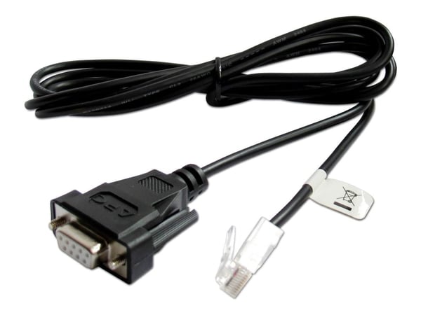 APC - Seriell kabel - RJ-45 (hann) til DB-9 (hunn) - 2 m - for P/N: SRV2KI-TW, SRV3KA-TW, SRV3KI-TW, SRV6KI-TW, SRYL15K15RMX LT, SRYL15K15XLT24