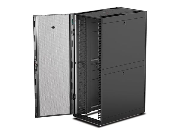 APC NetShelter SX Networking Enclosure with Sides - Rack - svart - 42U - TAA-kompatibel - för P/N: SC500RM1U, SMT1000RM1U, SMT750RM1U, SMT750RM2UCN...