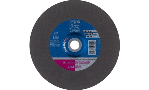 PFERD EH 230-3,2 SG CAST+ALU, Støpejern, Aluminium, PFERD, 2,22 cm, 23 cm, 6600 RPM, 25 stykker