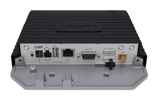 MikroTik LtAP LTE6 kit - Trådløst tilgangspunkt - Wi-Fi - 2.4 GHz - GSM 850/900/1800/2100 / LTE 700/800/850/900/1800/1900/2100/2300/2500/2600