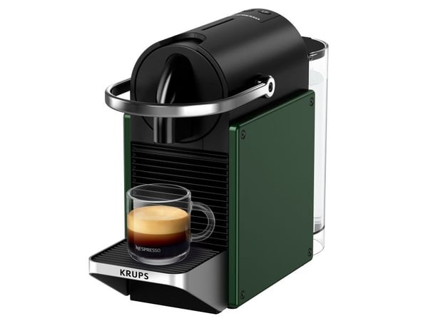 Krups Pixie XN306310, Kahvikapselikone, 0,7 L, Kahvikapseli, 1260 W, musta, Vihreä