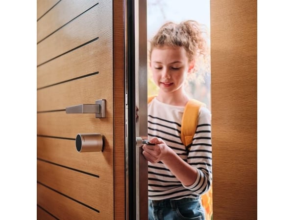 Netatmo NDL-EC, Smartdørlås, Nøkkel, Nøkkelløs, Sort, Grå, Android, iOS, AAA, 4 stykker