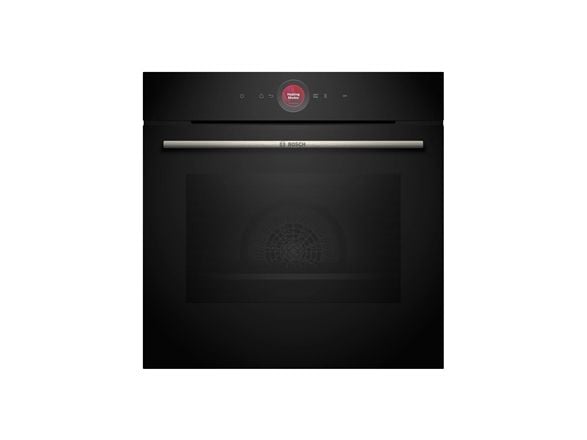 Bosch Serie | 8 HBG7721B1 - Ovn - innebygd - fordypning - bredde: 56 cm - dybde: 55 cm - høyde: 58.5 cm - med selvrens - Klasse A+ - svart