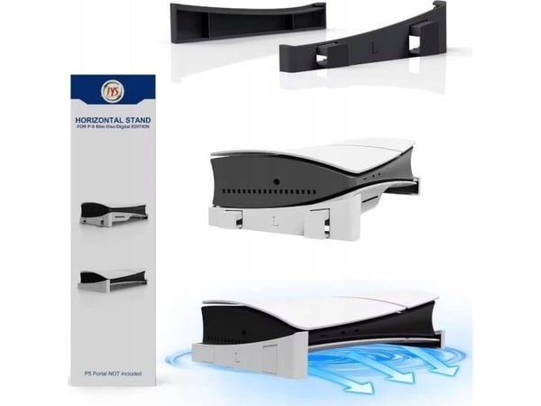 JYS sokkel/stativ horisontal til konsoll Sony Playstation 5 Slim / PS5 Slim / JYS-P5189 JYS sokkel/stativ horisontal til konsoll Sony Playstation 5 Slim / PS5 Slim / JYS-P5189
