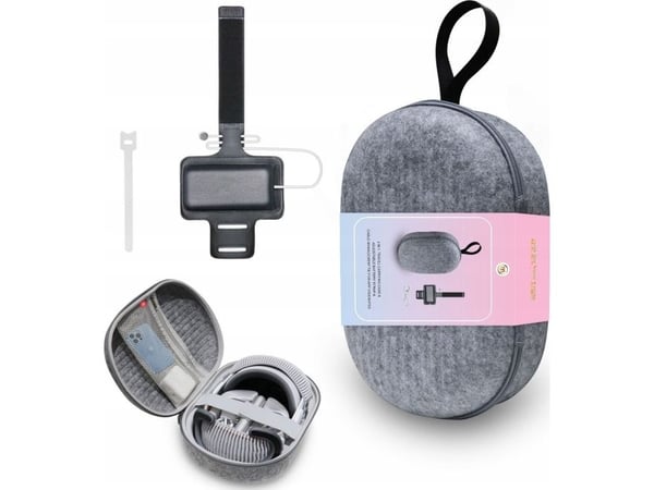 JYS 3-i-1 etui/veske til VR-briller, etui/koffert, stropp til Apple Vision Pro (Jys-app002)